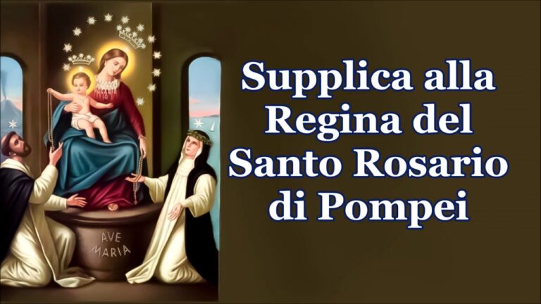 Alla Regina del Santo Rosario di Pompei : Supplica