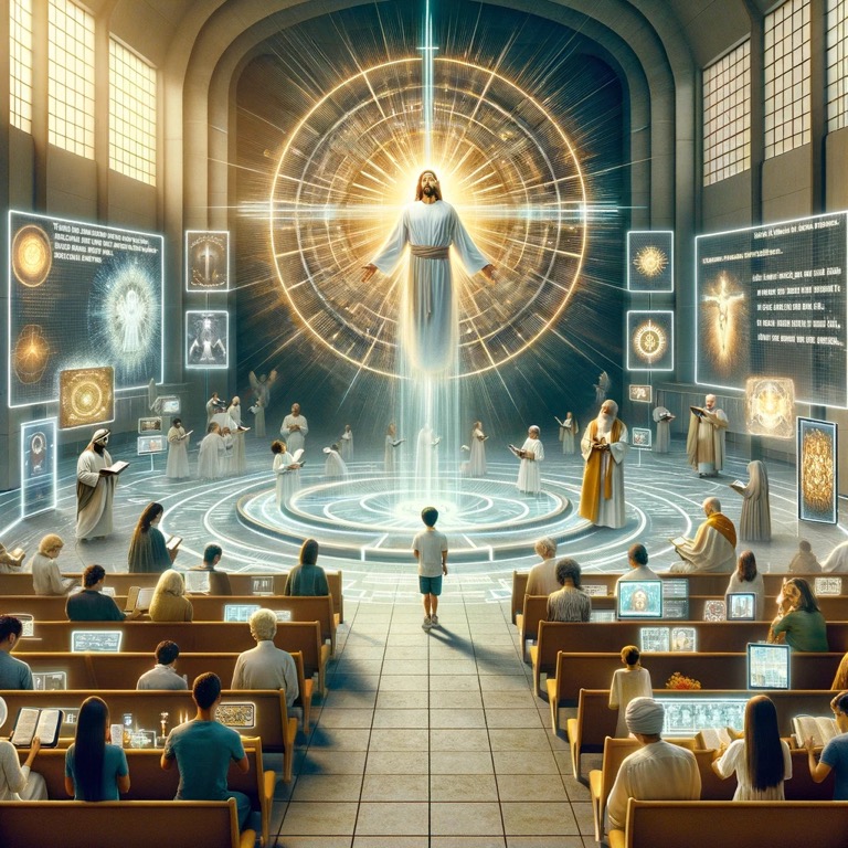 L'Influenza Rivoluzionaria della Tecnologia sull'Esperienza Spirituale Contemporanea: Una Connessione Digitale con il Divino